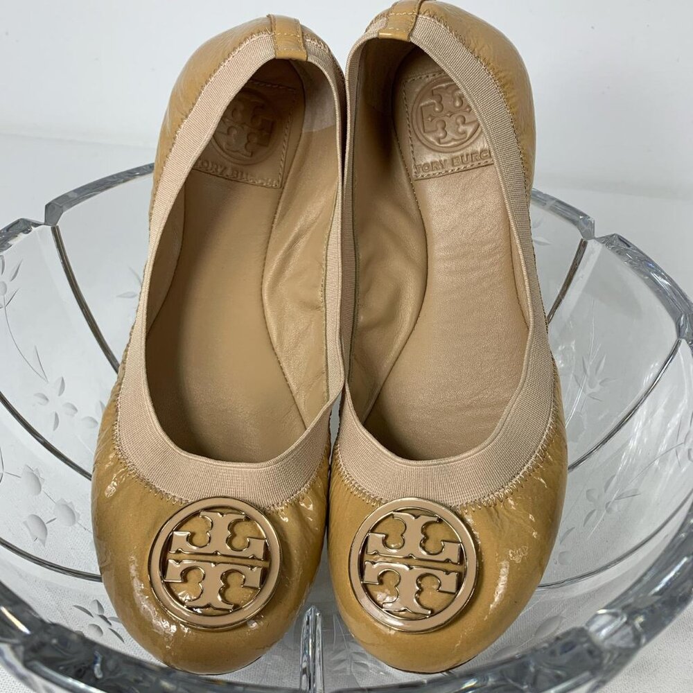 Tory Burch Reva Ballet Flats - Chic Elegance in Size 7M - Perfect for Balletcore - Picture 8 of 8